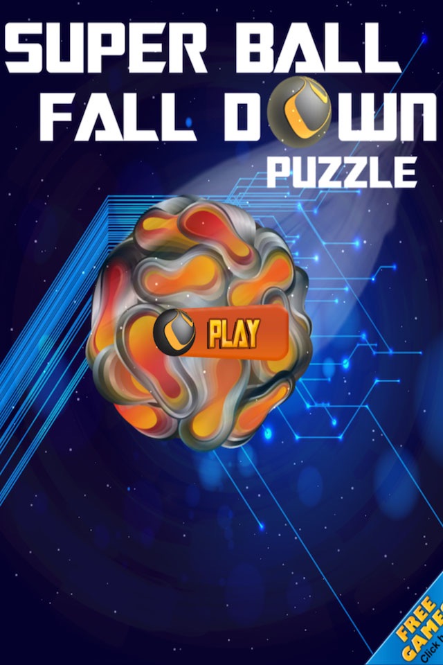 A Super Ball Fall-Down Puzzle New Skill for Free screenshot 2