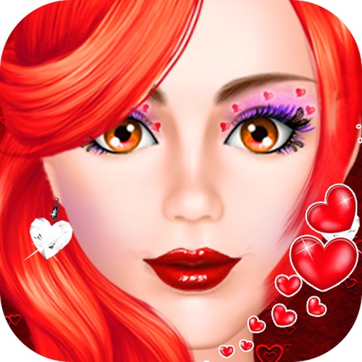 Red makeup - makeover games iOS App
