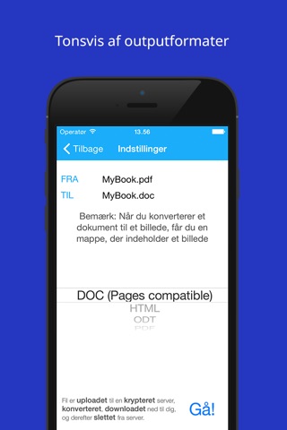 The Document Converter screenshot 2