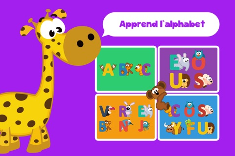 Play with Letter animals - The 1st Jigsaw Game for a toddler and a whippersnapper free screenshot 3