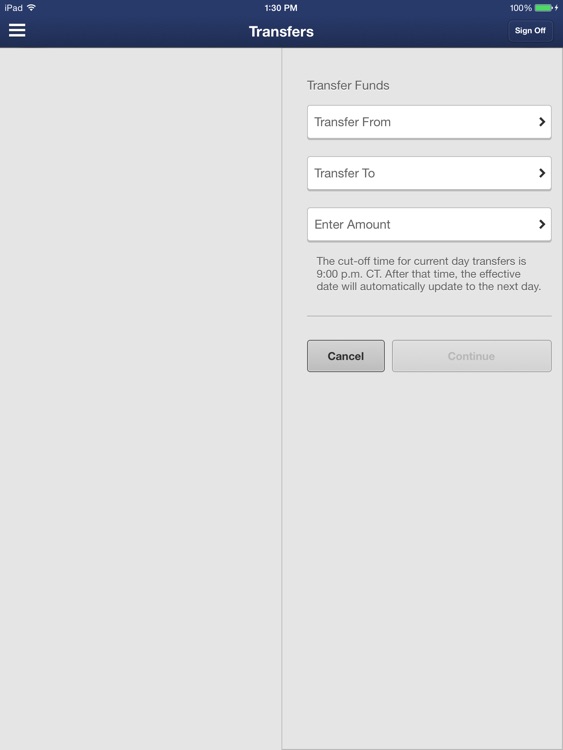 FNBT and FCB Mobile Banking for iPad screenshot-3