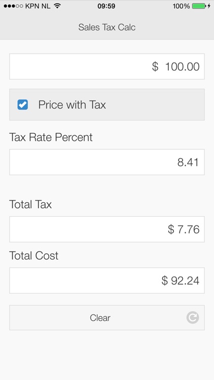 Sales Tax Calculator App for FREE