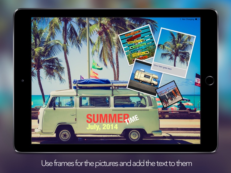 Flying Frames - Photo Album And Slideshow Editor