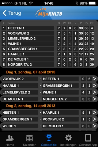 MijnKNLTB screenshot 3