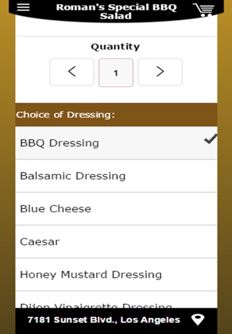 Bossa Nova Online Ordering screenshot 3