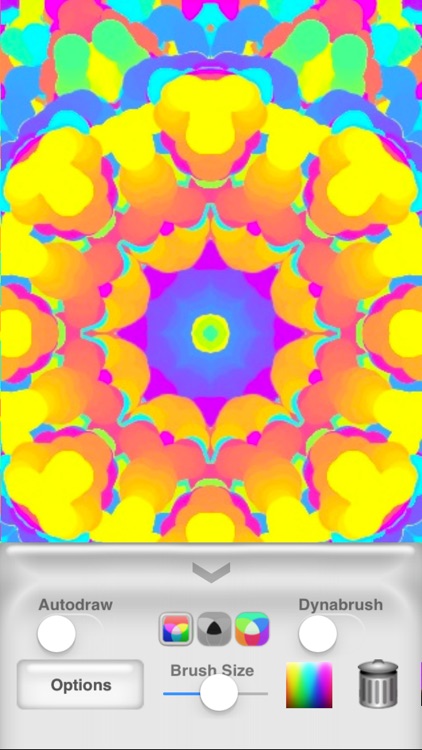 Kaleidoscope Painter Lite screenshot-3