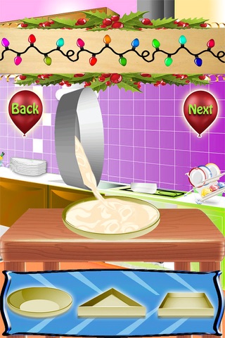 Christmas Cooking Cake Maker game for girls screenshot 3