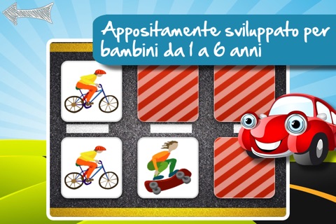 Free Memo Game Transport Cartoon screenshot 2