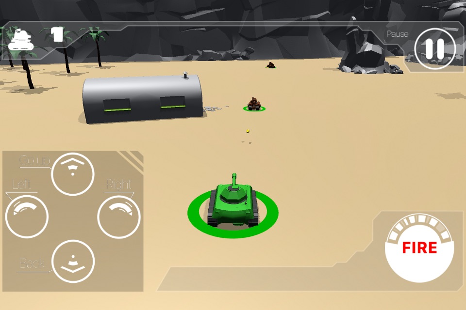 Big Tanks War Free screenshot 3