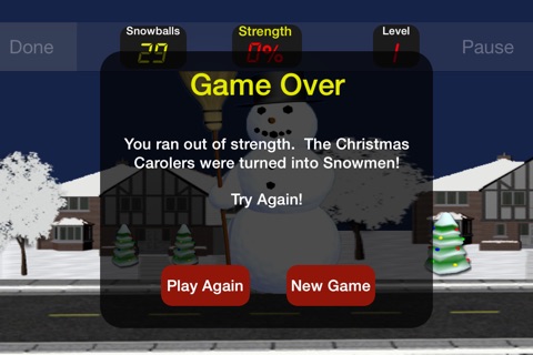 Snowball Attack screenshot 3