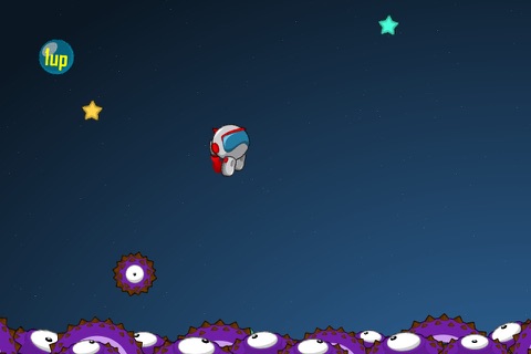 Astro Bouncer - Collect stars, and bounce around from wall to wall, but don't touch the spikes! screenshot 4