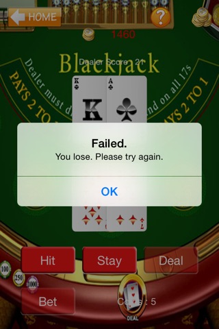 21 day Casino VIP Entrance - Blackjack Free screenshot 4