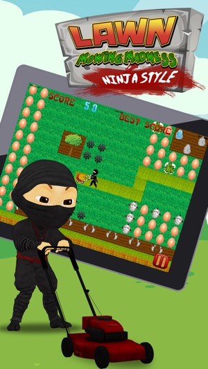 Lawn Mowing Madness: Ninja Style(圖2)-速報App