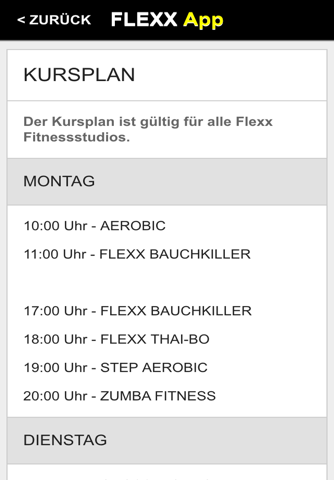Flexx Fitness screenshot 3