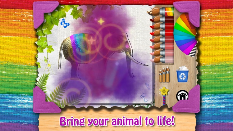 Paint My Zoo - Magic 3D Animal and Dinosaur Coloring