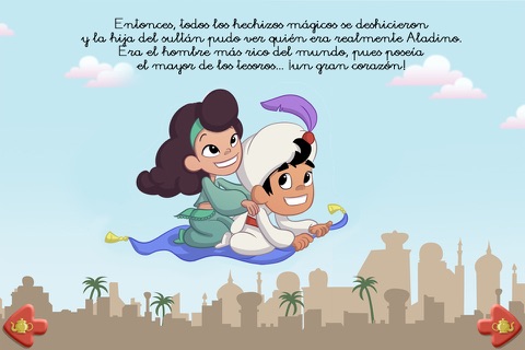 Aladdin and the wonderful lamp - Free book for kids screenshot 3