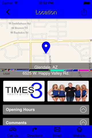 Times 3 Sports Grille screenshot 2