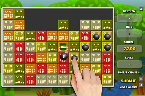 Jungle Collapse 2 - Free Matching Blocks Puzzle Mania screenshot 4