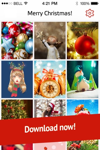 Christmas and New Year Wallpapers (X-mas 2015 backgrounds) screenshot 4