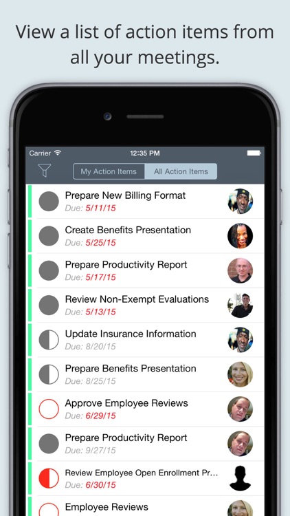 SRP App - Team Meeting Attendee Collaborative Todo List Manager & Task Organizer