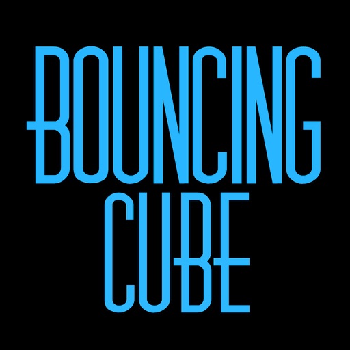 Bouncing cube icon