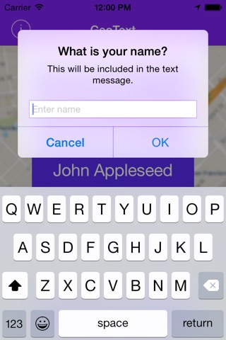 GeoText - Automatically text your location screenshot 4