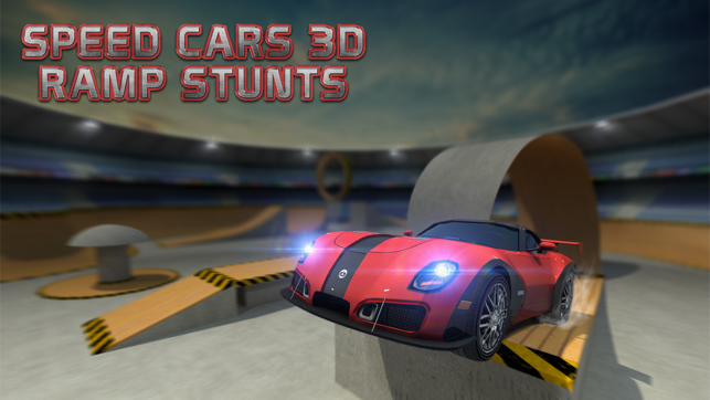 速度汽車 3D 坡道特技 - Speed Cars 3D Ramp Stunts