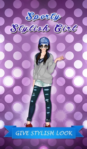 Sporty Stylish Girl Dress Up - Cute fash