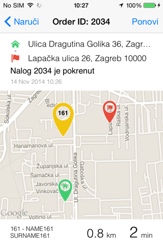 inTaxi screenshot 2