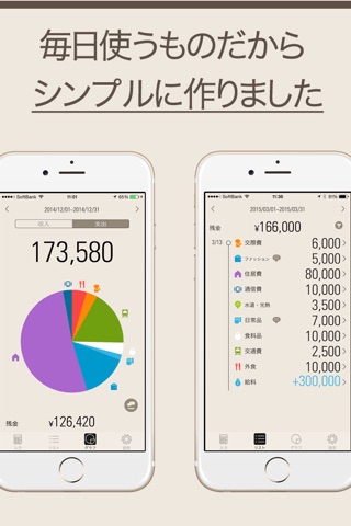 ノコリイクラ〜手持ち残高が一目でわかるおこづかい帳アプリ〜 screenshot 4