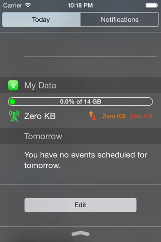 My Data Widget screenshot 2