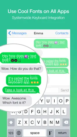 Game screenshot Fonts Keyboard Free - Use Cool Fonts Everywhere mod apk