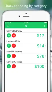 unspent - track your spending money iphone screenshot 1