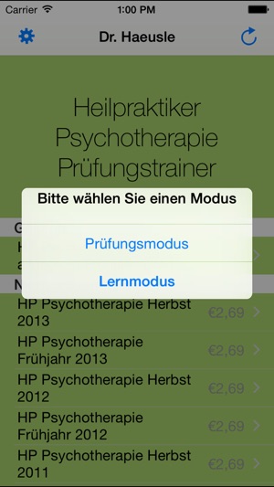 Heilpraktiker für Psychotherapie - Original Prüfungsfragen(圖2)-速報App