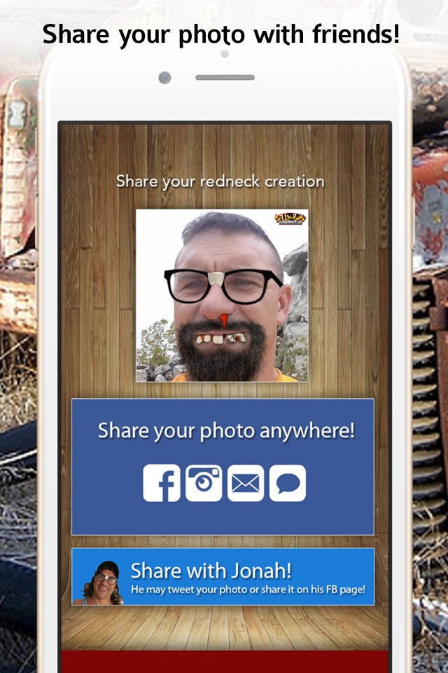 Billy Bob's Redneck Teeth App screenshot 4