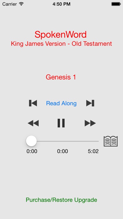 SpokenWord Audio Bible - King James Old Testament