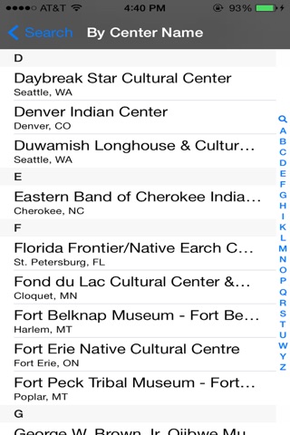 Tribal Cultural Centers Native Indian Museums screenshot 3