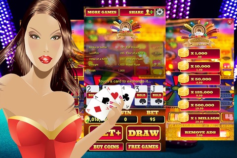 Texas Poker - Video Poker for Winners screenshot 2