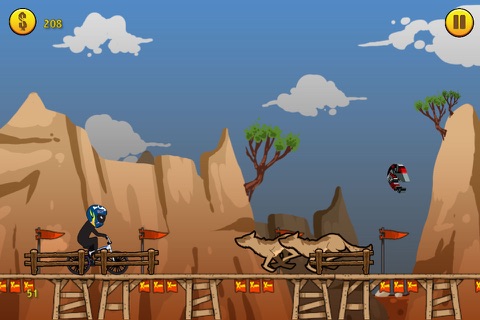 A BMX Stickman Racer - eXtreme Stunts & Tricks Racing Edition screenshot 2