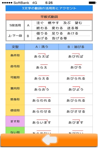日本語アクセント辞書 screenshot 2