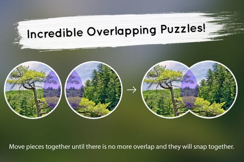 Venn Trees: Overlapping Jigsaw Puzzles screenshot 2