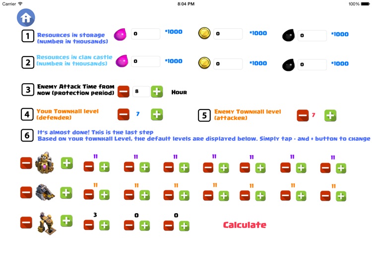 COC Tools: Calculators, Tools and Guides for Clash of Clans screenshot-4