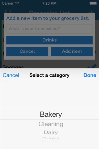 Groceries List screenshot 4