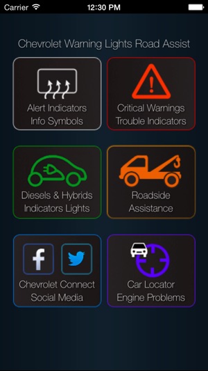 App for Chevrolet Cars - Chevrolet Warning Lights & Road Ass(圖1)-速報App