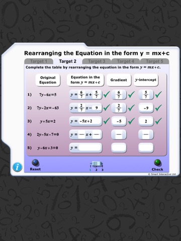 Maths Workout - Straight Lines 2 screenshot 2