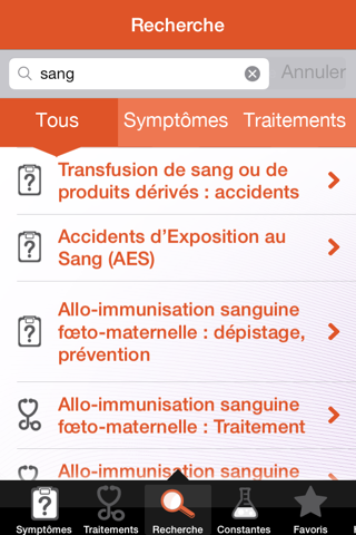 Diagnostics & thérapeutique screenshot 4