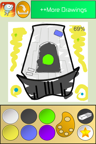 Germbusters: Space Painting screenshot 4