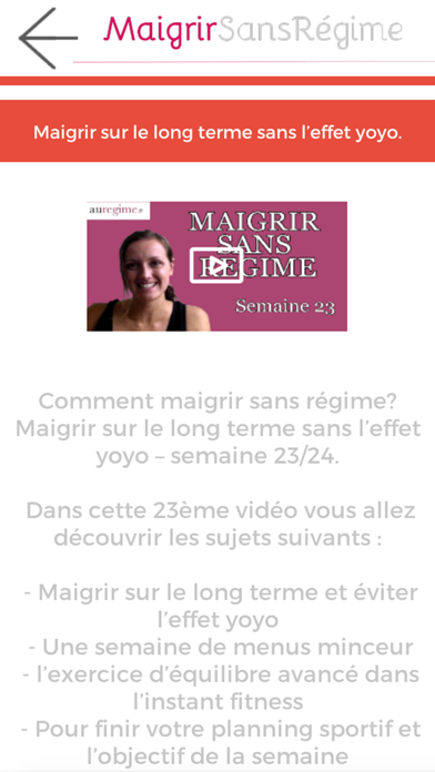 How to cancel & delete Video Maigrir sans Regime from iphone & ipad 3