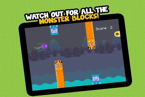 Monsta Soar Kite - Dodge The Block Monsters Free screenshot 2