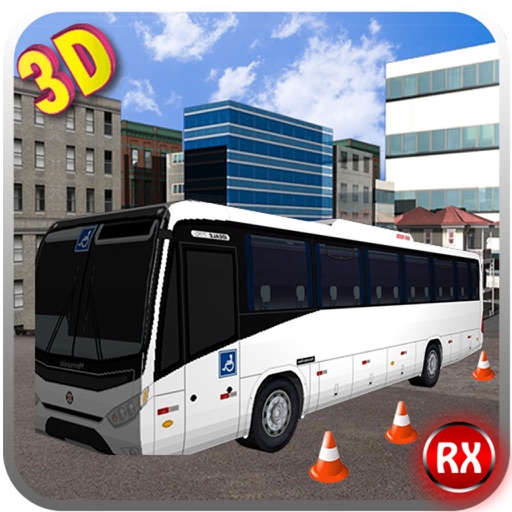 Driving School - 3D Bus Simulator 2015 Icon